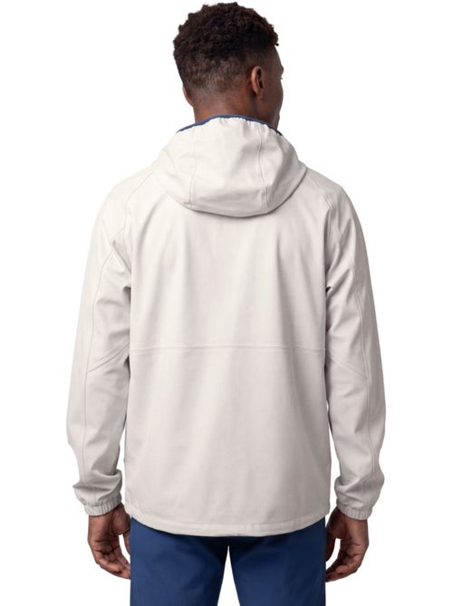 Veste imperméable à capuche trail running homme homme canfranc gray - Kiabi