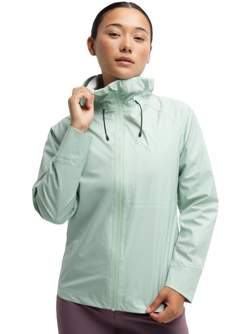 Veste imperméable cyclotourisme femme cyclisme femme grace light - Kiabi