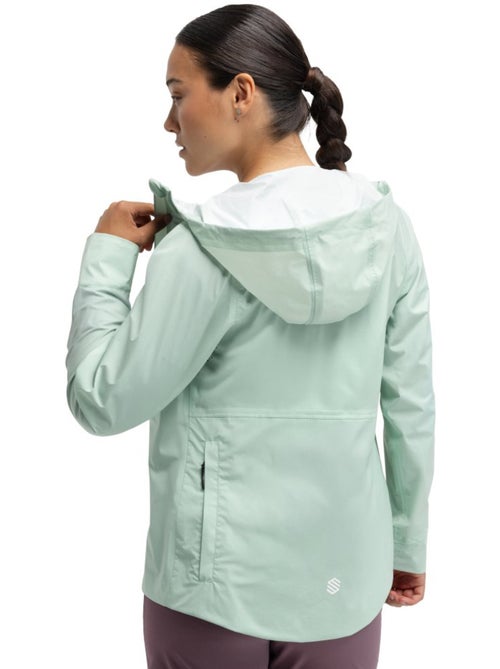 Veste imperméable cyclotourisme femme cyclisme femme grace light - Kiabi