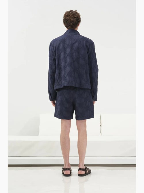 Veste jacquard boutonnée giesto - Kiabi