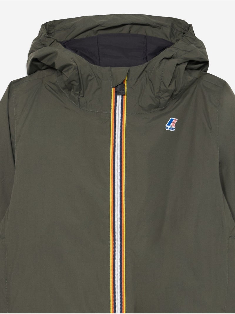 Veste Le Vrai 4.0 Claude Warm - K-Way Vert - Kiabi