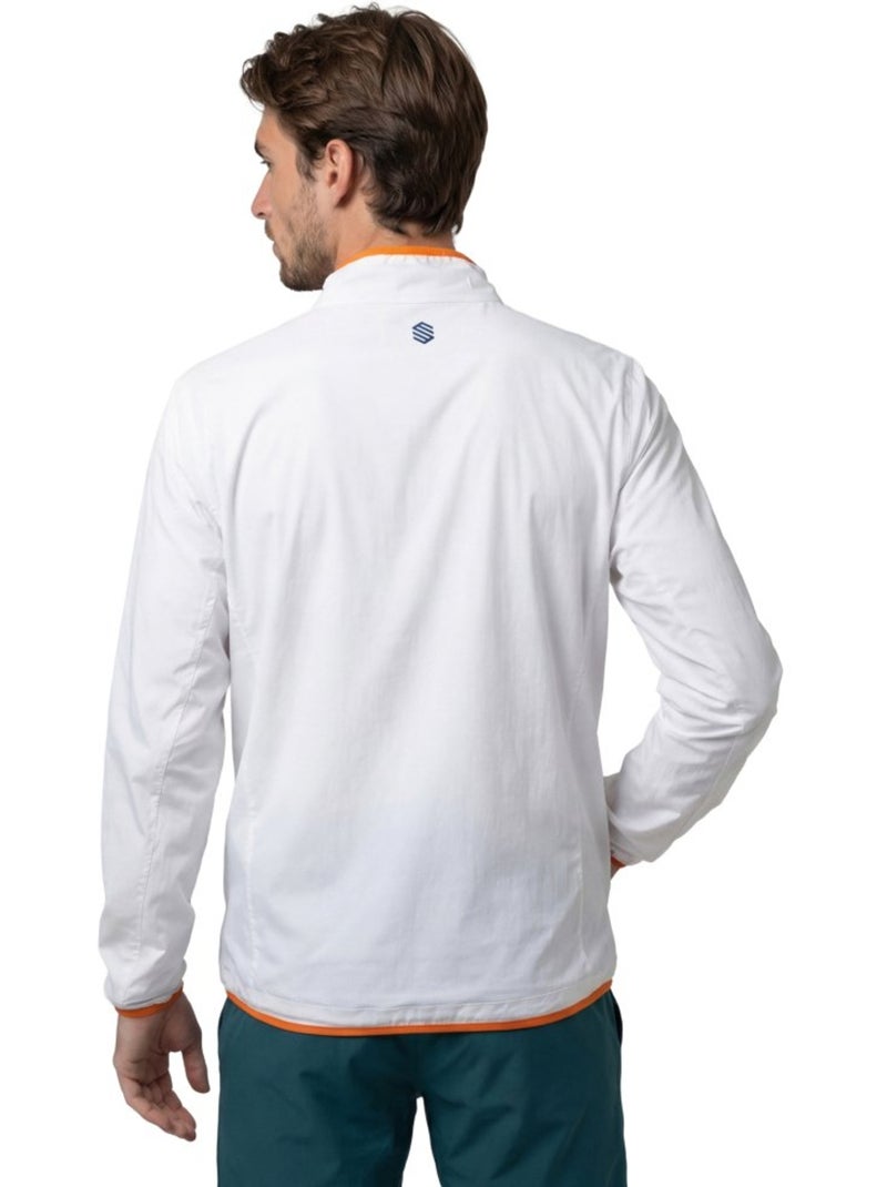 Veste légère de tennis homme tennis homme bounce Blanc - Kiabi