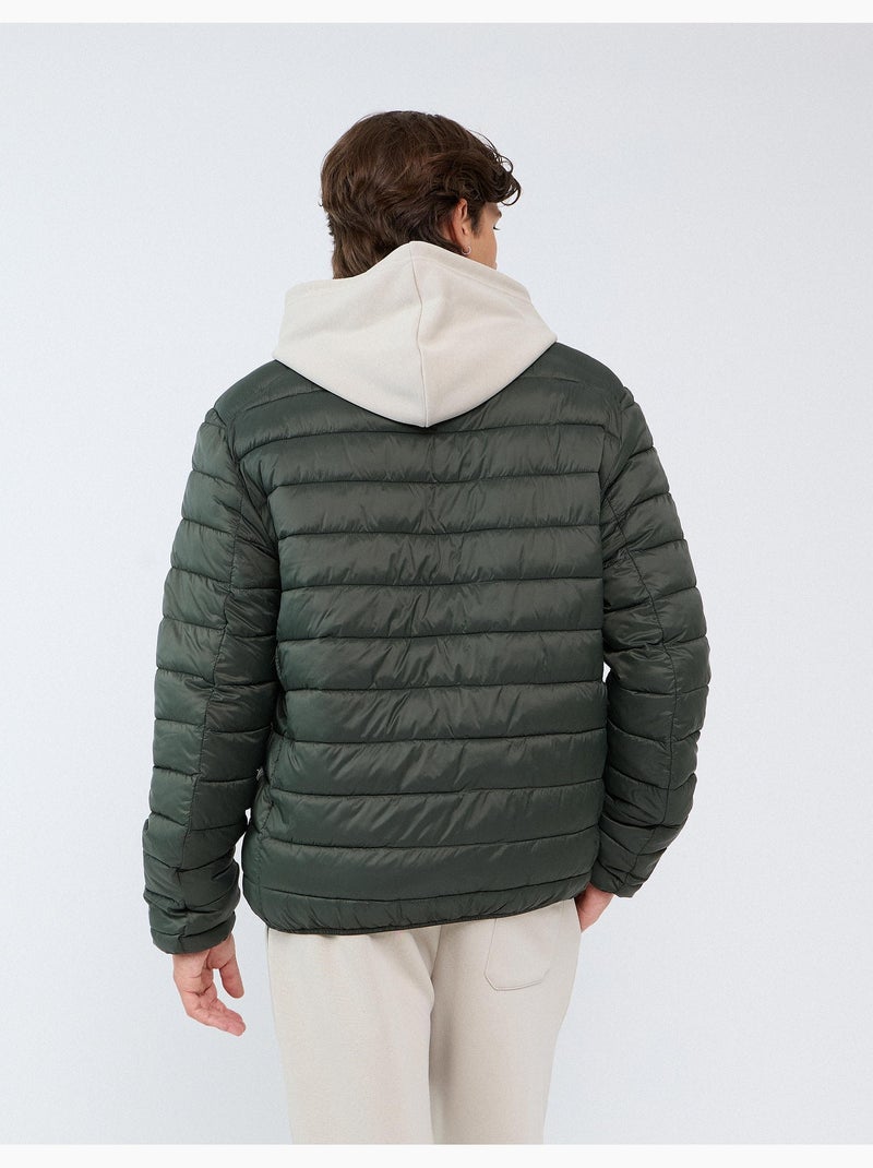 Veste légère matelassée, mo fashion Vert - Kiabi