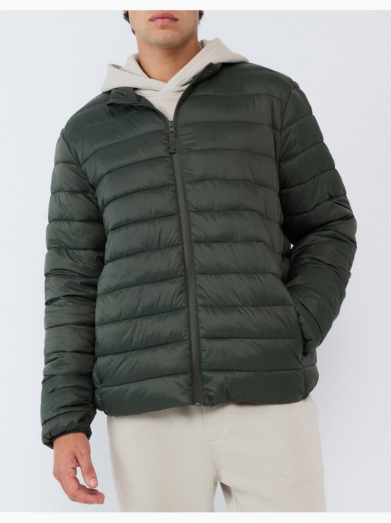 Veste légère matelassée, mo fashion Vert - Kiabi