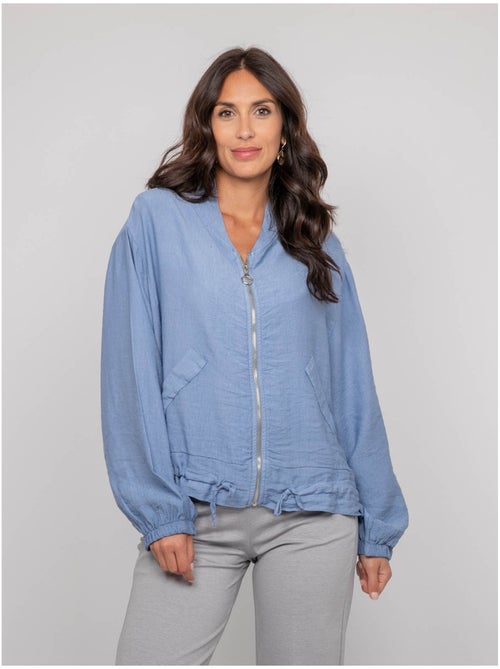 Veste légère zipée uleo - Kiabi Veste légère zipée uleo - Kiabi