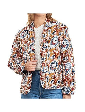 Veste légères à fleurs femme kaporal
