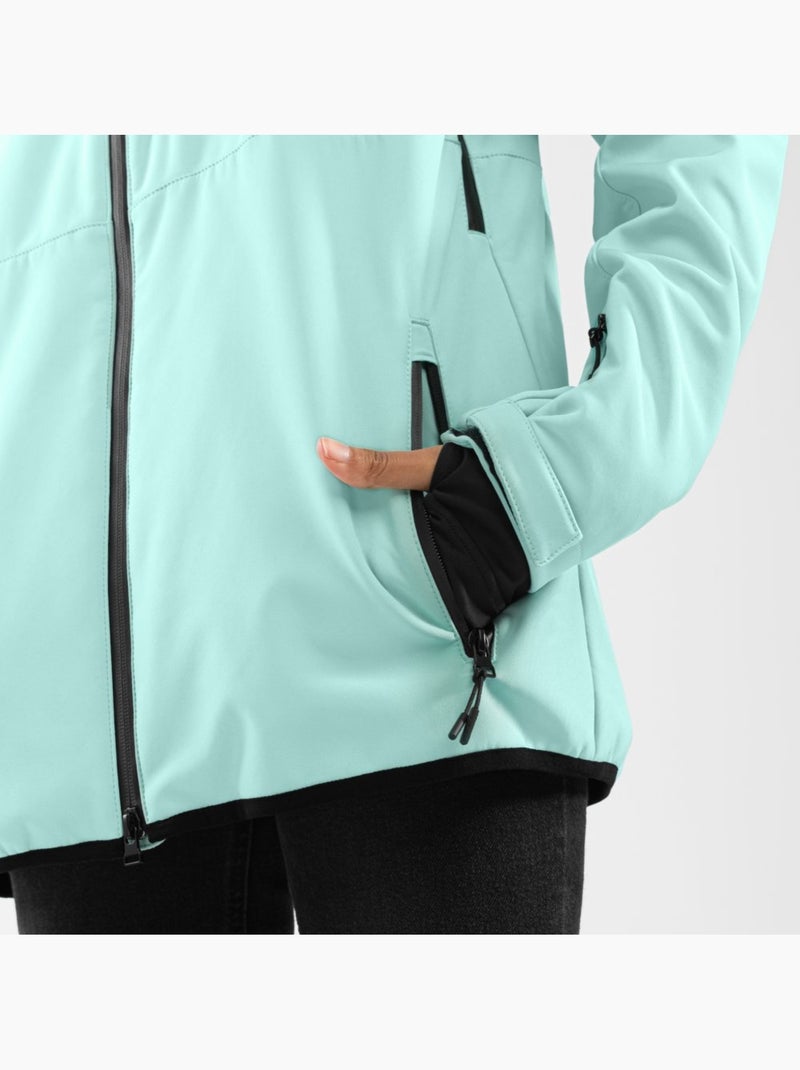 Veste lifestyle femme lifestyle femme w2-w senja lf Turquoise - Kiabi