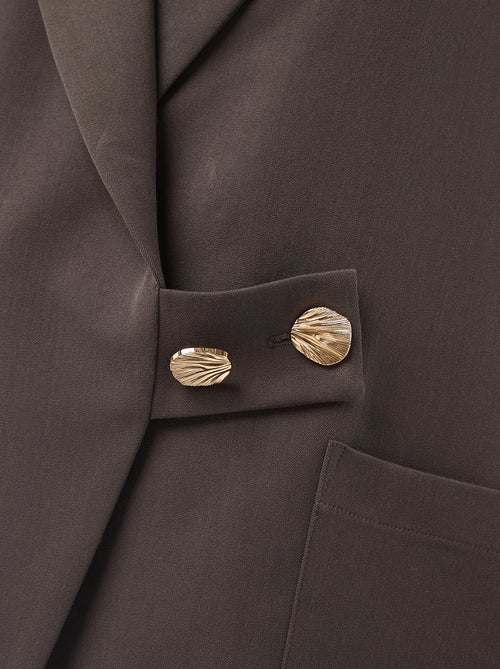 Veste longue à la coupe oversize - Kiabi