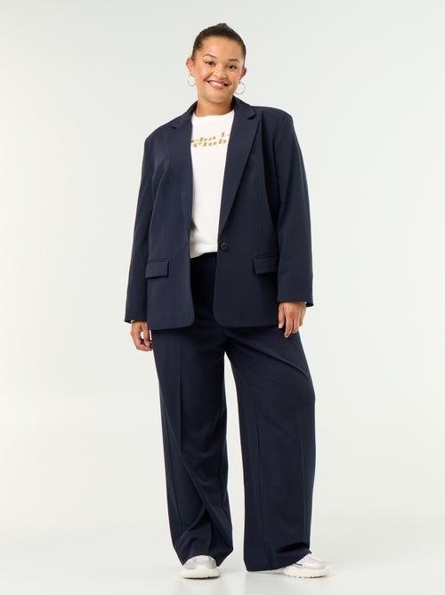 Veste longue de tailleur - Kiabi