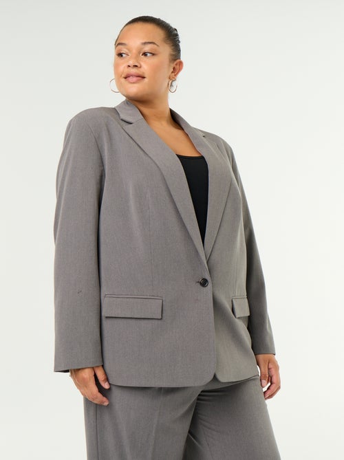 Veste longue de tailleur - Kiabi