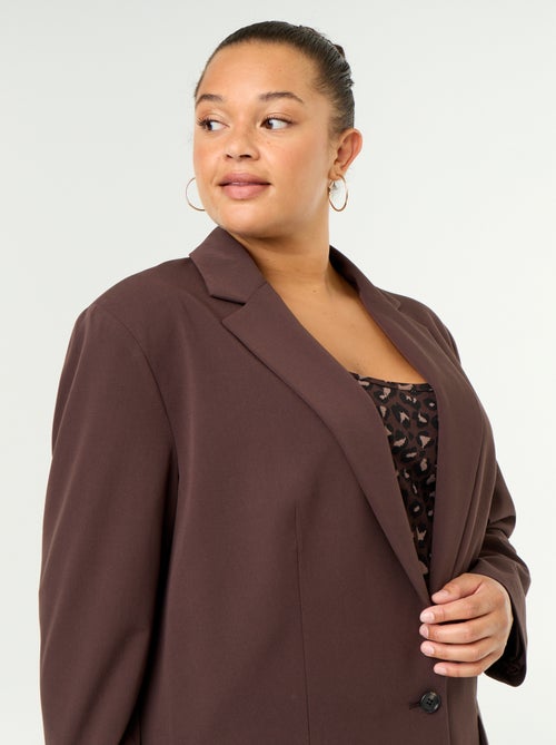Veste longue de tailleur - Kiabi Veste longue de tailleur - Kiabi