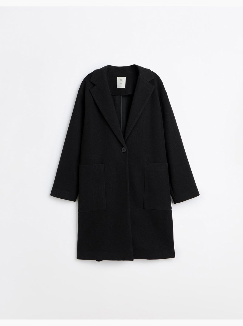 Veste longue, mo fashion Noir - Kiabi