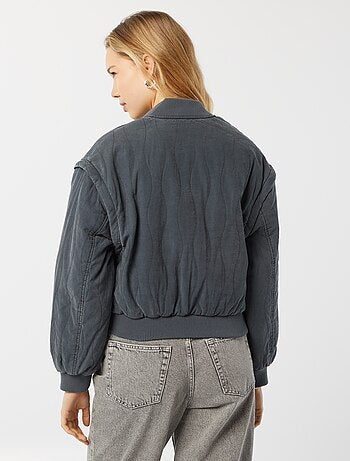 Veste matelassée 2 en 1 avec manches amovibles