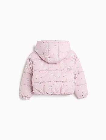 Veste matelassée à fleurs, mo fashion