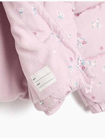 Veste matelassée à fleurs, mo fashion