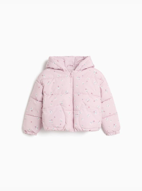 Veste matelassée à fleurs, mo fashion - Kiabi