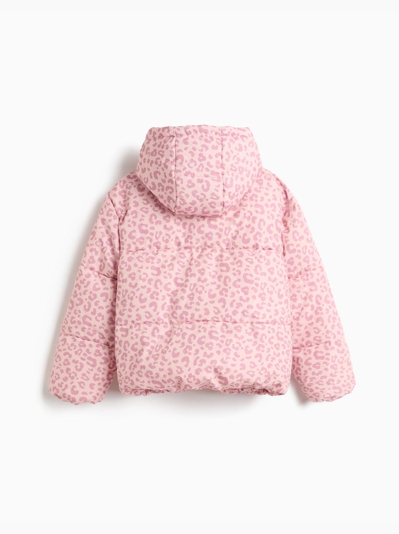 Veste matelassée à motif animal, mo fashion Rose - Kiabi