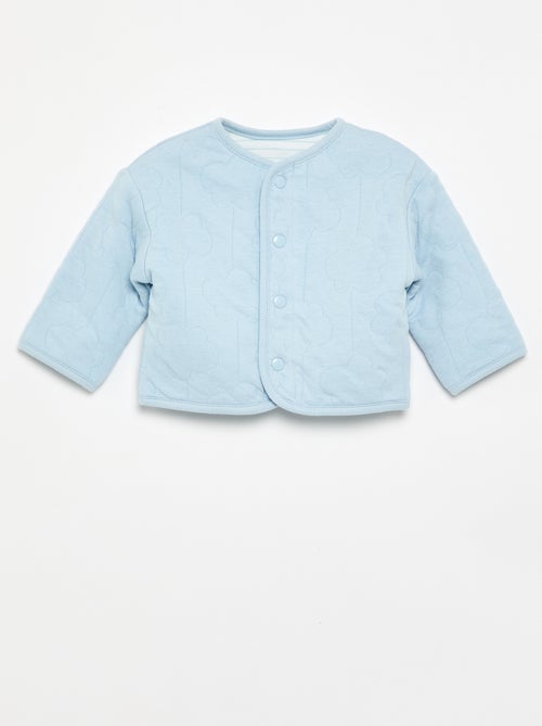 Veste matelassée et pressionnée réversible - Kiabi