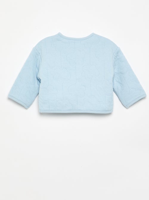 Veste matelassée et pressionnée réversible - Kiabi