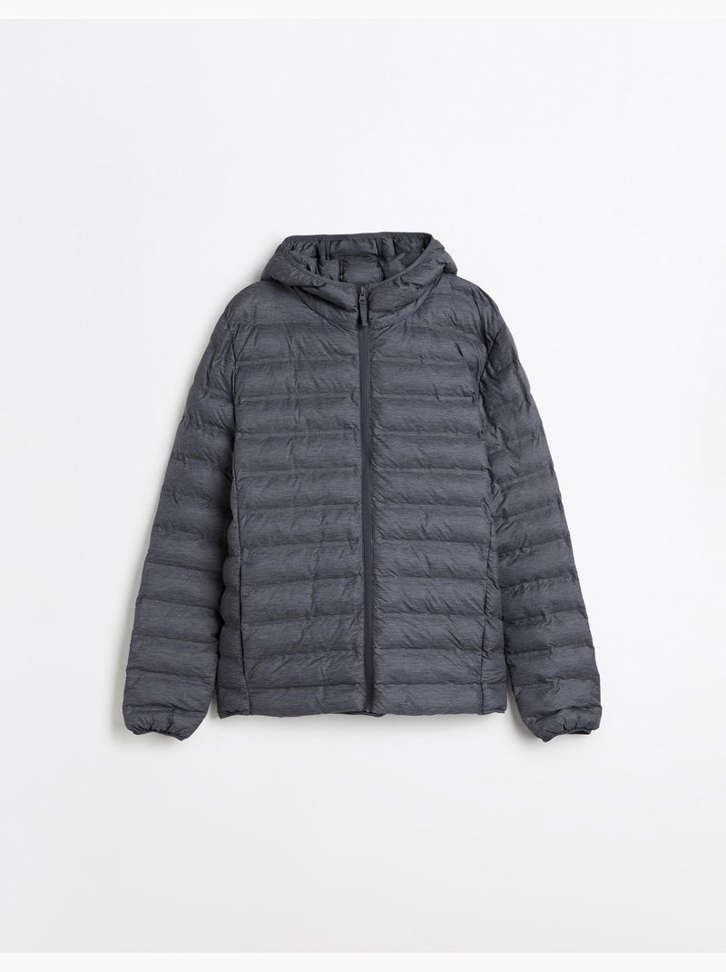Veste matelassée, mo fashion Gris - Kiabi