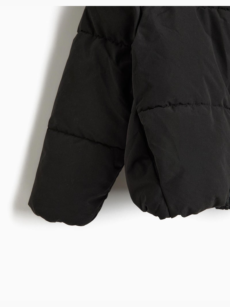 Veste matelassée, mo fashion Noir - Kiabi