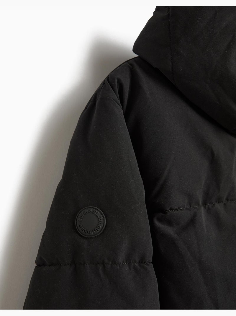 Veste matelassée, mo fashion Noir - Kiabi