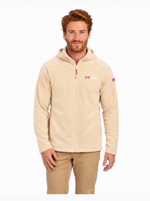 Veste micro-polaire à capuche tugoodeak – canadian peak - Kiabi
