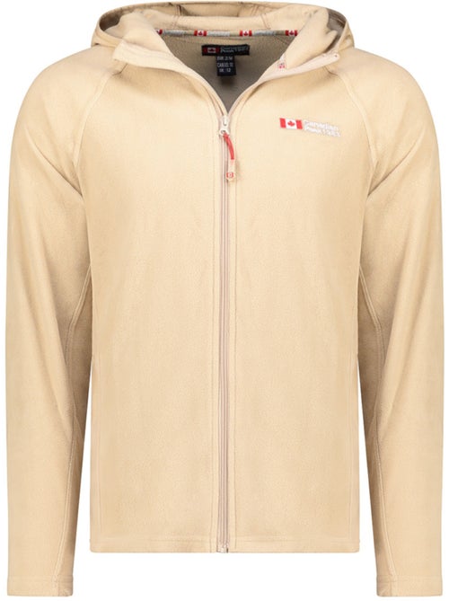 Veste micro-polaire à capuche tugoodeak – canadian peak - Kiabi