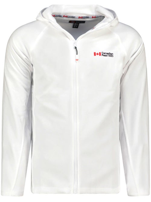 Veste micro-polaire à capuche tugoodeak – canadian peak - Kiabi