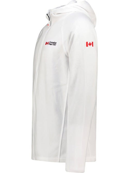 Veste micro-polaire à capuche tugoodeak – canadian peak - Kiabi