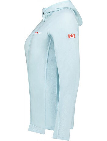 Veste micro-polaire à capuche tugoodeak – canadian peak