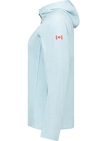 Veste micro-polaire à capuche tugoodeak – canadian peak
