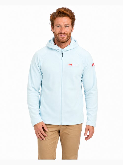 Veste micro-polaire à capuche tugoodeak – canadian peak - Kiabi