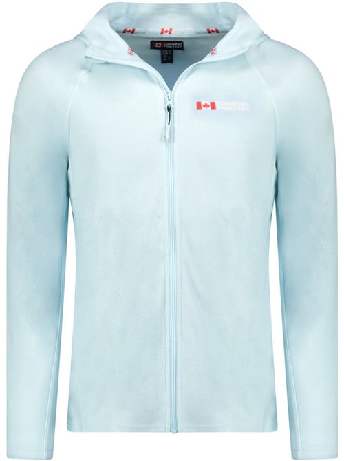 Veste micro-polaire à capuche tugoodeak – canadian peak - Kiabi