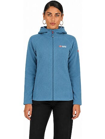 Veste micro-polaire à capuche tugoodeak – canadian peak