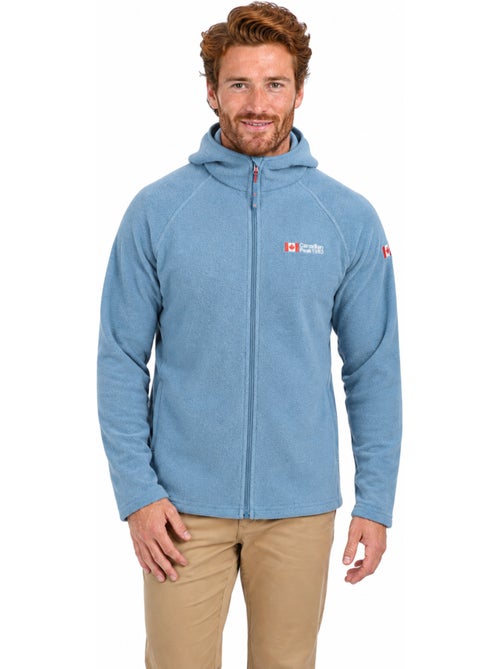 Veste micro-polaire à capuche tugoodeak – canadian peak - Kiabi