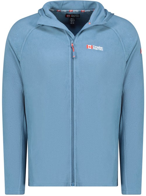 Veste micro-polaire à capuche tugoodeak – canadian peak - Kiabi