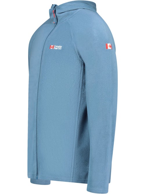 Veste micro-polaire à capuche tugoodeak – canadian peak - Kiabi