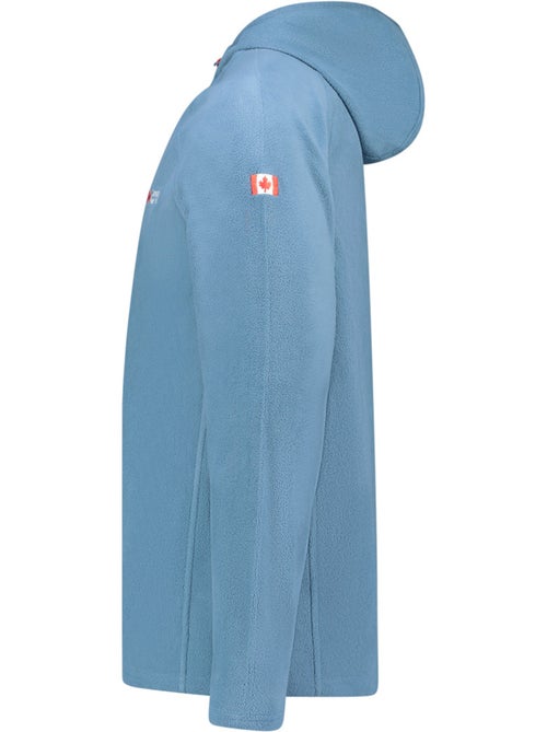 Veste micro-polaire à capuche tugoodeak – canadian peak - Kiabi