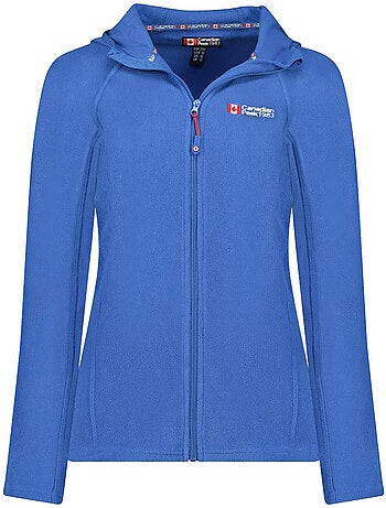Veste micro-polaire à capuche tugoodeak – canadian peak
