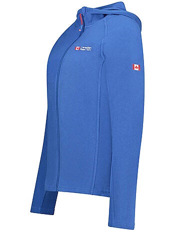 Veste micro-polaire à capuche tugoodeak – canadian peak
