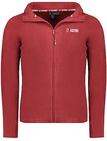 Veste micro-polaire à capuche tugoodeak – canadian peak