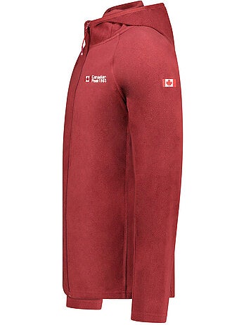 Veste micro-polaire à capuche tugoodeak – canadian peak
