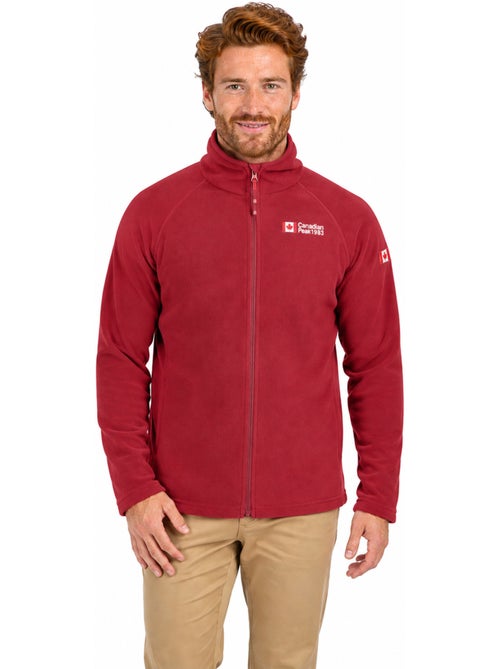 Veste micro-polaire à capuche tugoodeak – canadian peak - Kiabi