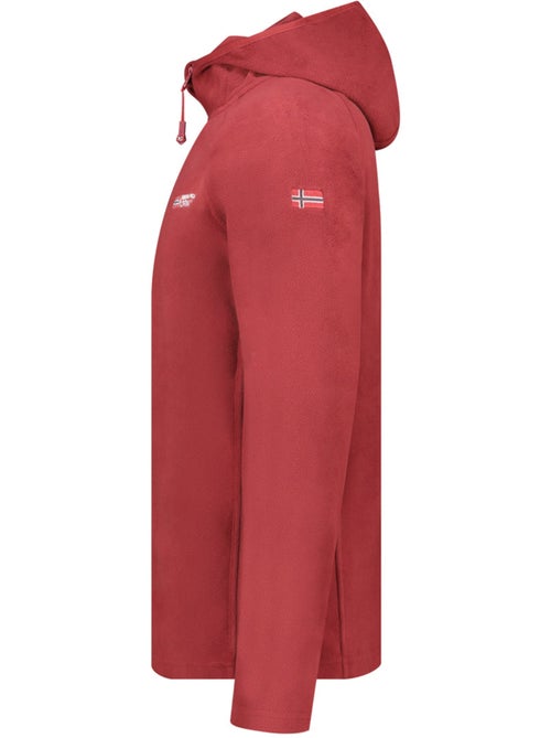 Veste micro-polaire à capuche tugoodeak – canadian peak - Kiabi