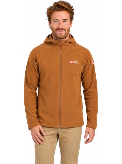 Veste micro-polaire à capuche tugoodeak – canadian peak - Kiabi
