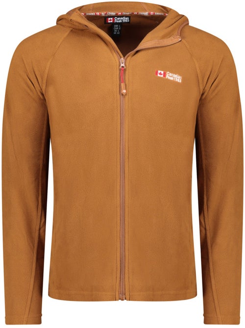 Veste micro-polaire à capuche tugoodeak – canadian peak - Kiabi