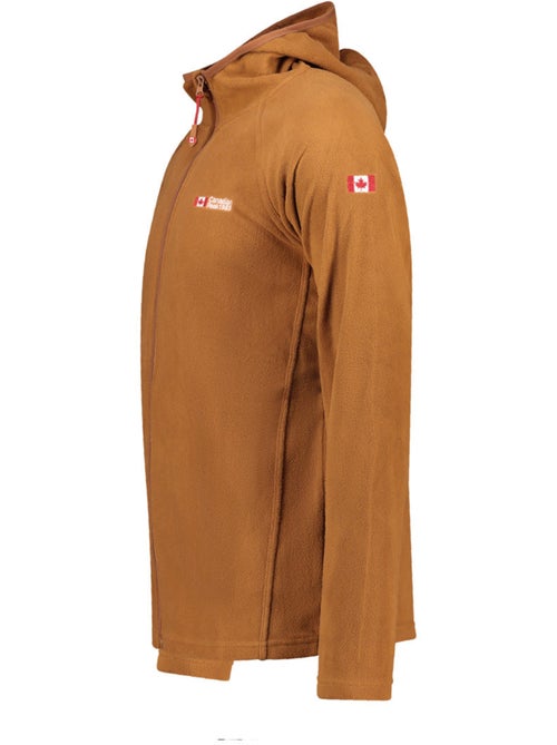 Veste micro-polaire à capuche tugoodeak – canadian peak - Kiabi