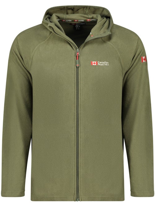 Veste micro-polaire à capuche tugoodeak – canadian peak - Kiabi