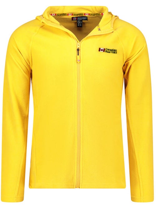 Veste micro-polaire à capuche tugoodeak – canadian peak - Kiabi